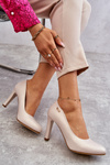 Жіночі туфлі світло-бежеві Pearl Campbell