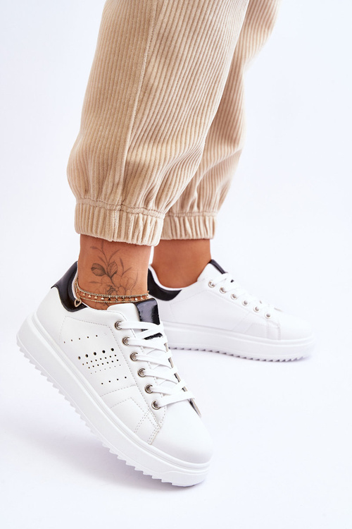 Жіноче спортивне взуття чорно-біле Be First!