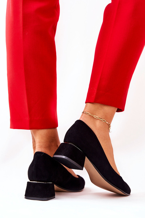 Замшеві туфлі Lewski 3118 Black