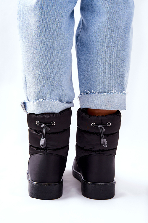 Високі черевики Слипони Чорні Кеті