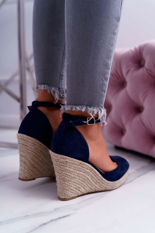 Жіночі босоніжки на платформі на платформі Flaxen Blue Tammaris