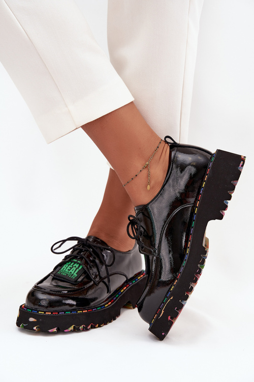 Лаковані шкіряні жіночі туфлі Artiker 57C0172 Чорні