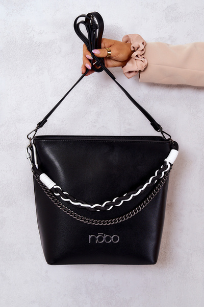 Класична шкіряна сумочка Nobo M1280-C020 Black
