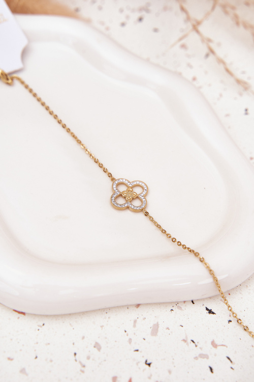 Жіночий браслет із медичної сталі Золото