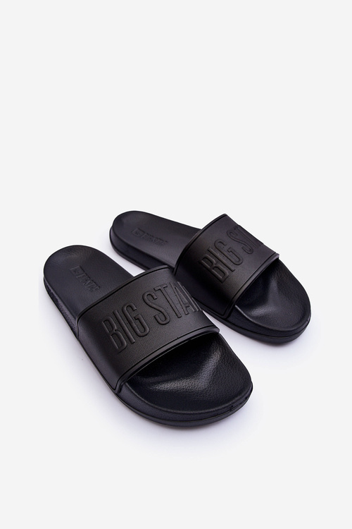 Жіночі поролонові тапочки Big Star MM274715 Чорні