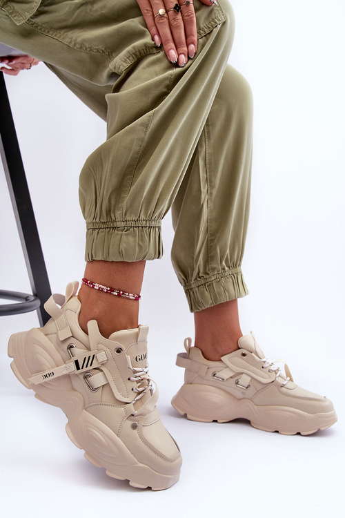 Спортивні кросівки Взуття GOE MM2N4015 бежевий