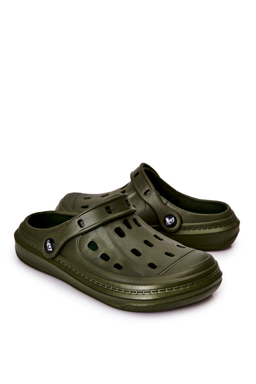 Чоловічі шльопанці Crocs Befado 154M004 Хакі
