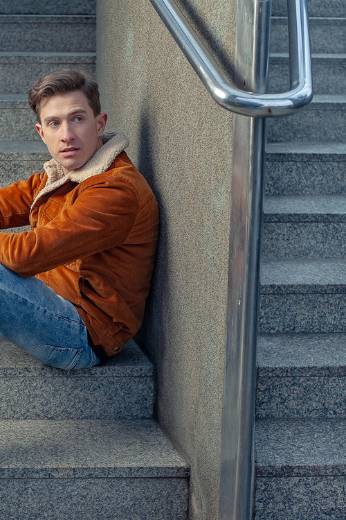 Чоловічі класичні високі кросівки BIG STAR FF174551 Білі