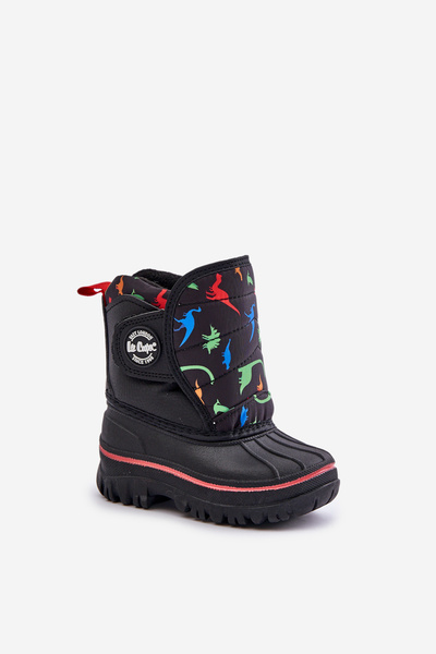 Дитячі зимові черевики на липучці Lee Cooper LCJ-24-44-2861K Чорні
