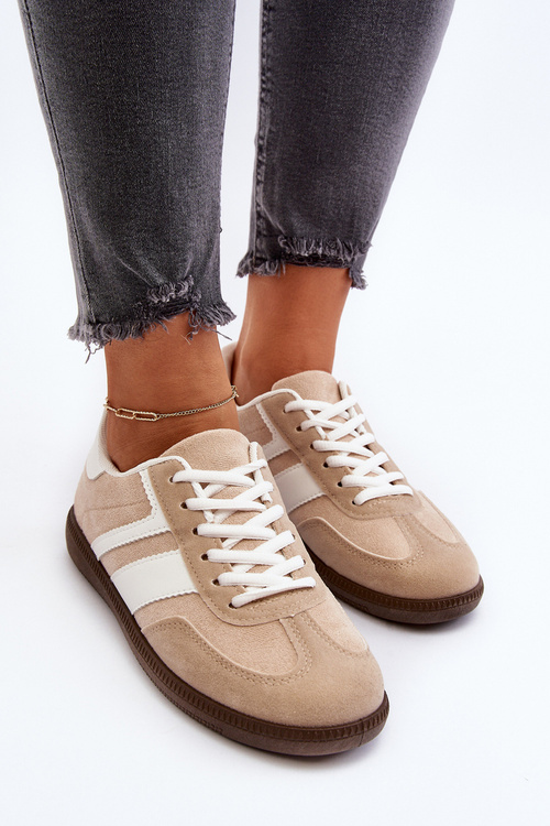 Жіночі низькі кросівки Спортивне взуття бежеві Eudiopis