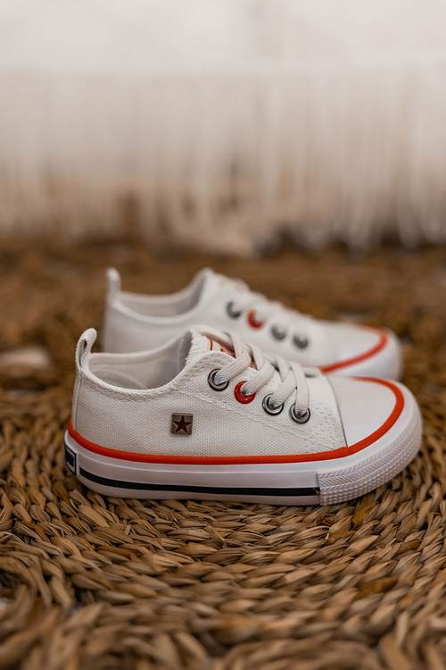 Дитячі класичні низькі кросівки BIG STAR HH374089 Білі