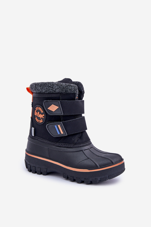 Дитячі зимові черевики на липучці Lee Cooper LCJ-24-44-2865K Чорні