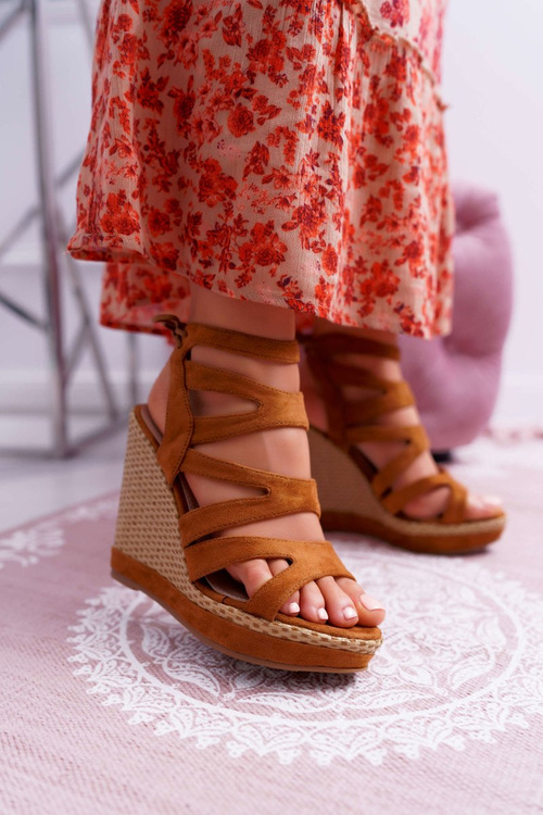 Жіночі босоніжки на ремінці Anchor Camel Liluena