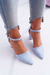 Жіночі туфлі на шпильці Blue MadamStyle