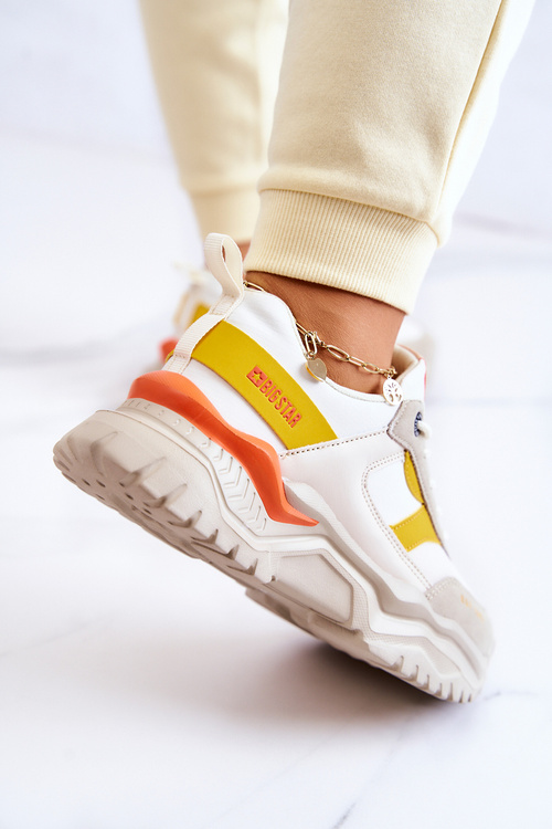 Жіноче спортивне взуття Big Star JJ274A411 біло-бежевий