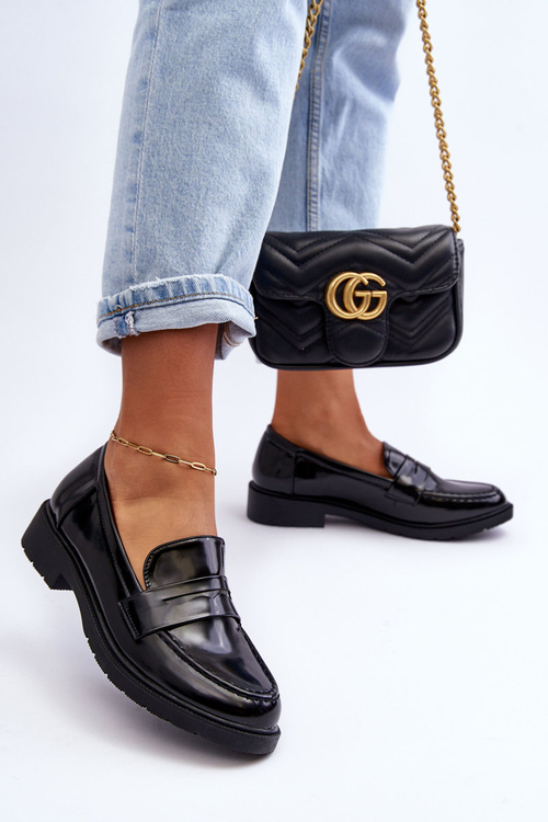 Жіночі класичні мокасини Faradays чорного кольору