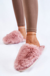 Жіночі хутряні тапочки Pink Sheryl 