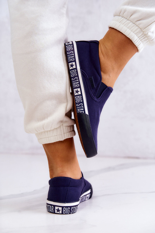 Жіночі сліпони Big Star HH274011 Темно-сині