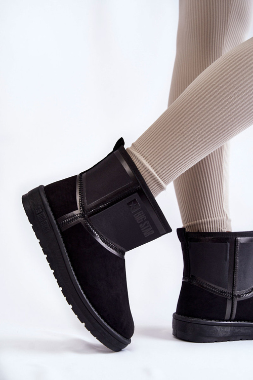 Жіночі зимові черевики Big Star KK274614 Чорні