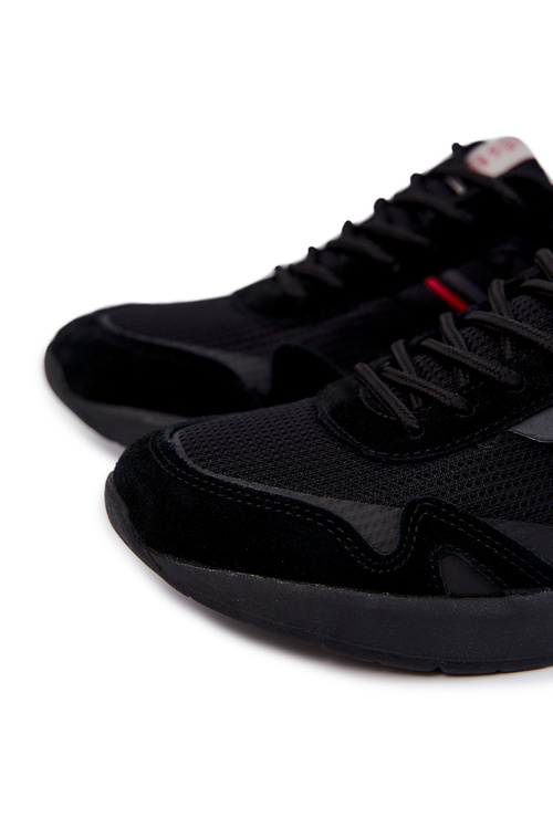 Чоловіче спортивне взуття Кросівки Cross Jeans JJ1R4016C Чорні