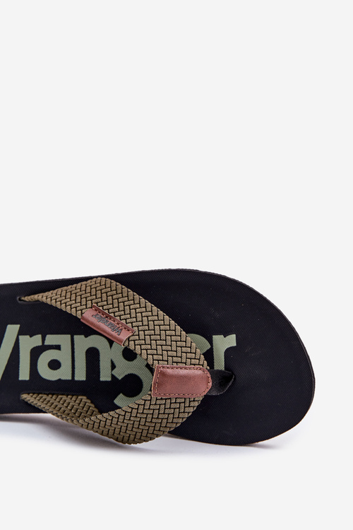 Чоловічі шлепанці WRANGLER ZANE FLIPFLOP MEN LOW 20251044.20251044.57B Зелені
