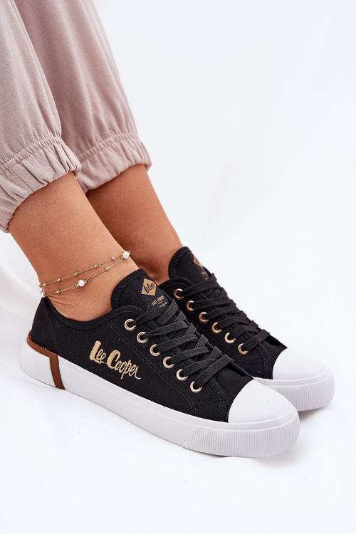 Жіночі Текстильні Кросівки Lee Cooper LCW-25-31-3427L Чорні