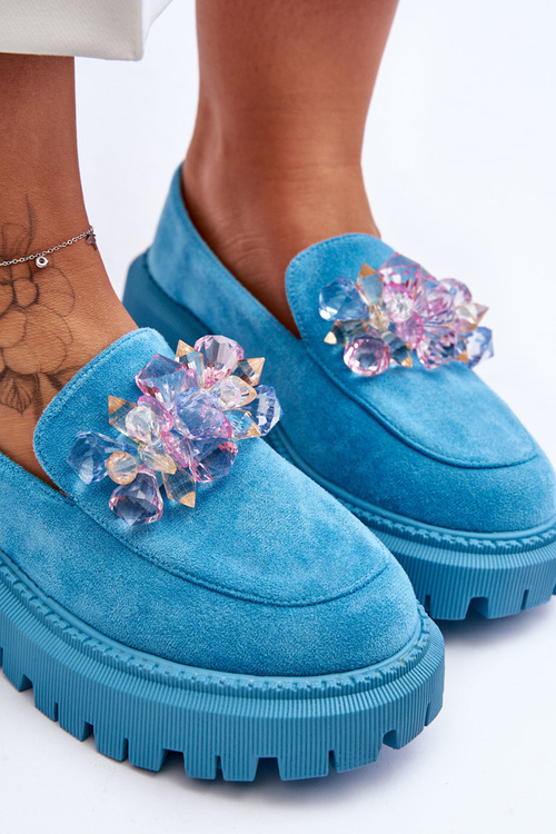 Жіночі лофери Crystal Blue Avril