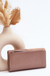 Жіночий гаманець на магнітній застібці Harmale бежевого кольору