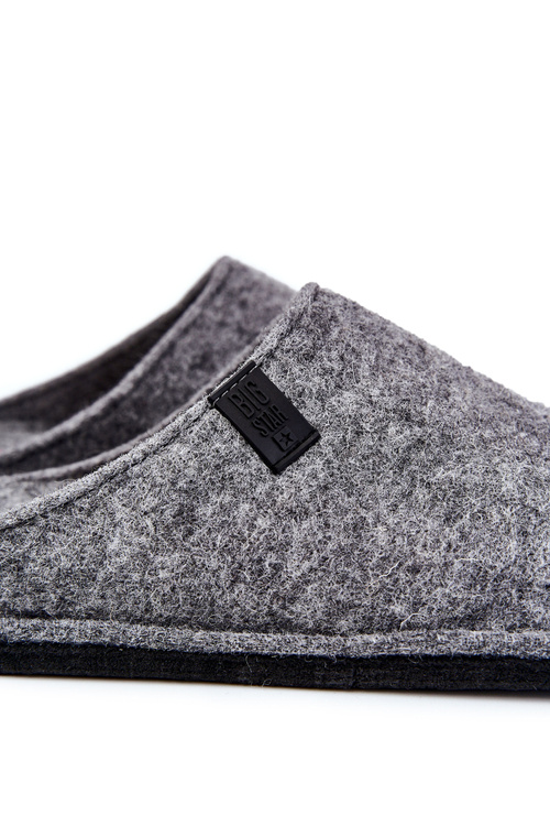 Класичні чоловічі тапочки Big Star KK176001 сірі
