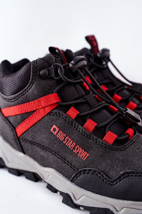 Дитяче трекінгове взуття Big Star GG374046 Чорне