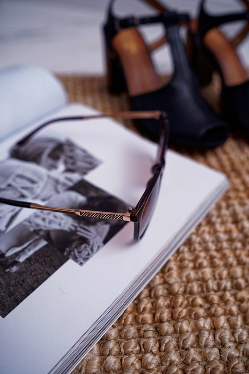 Коричневі сонцезахисні окуляри Prius PR-V33