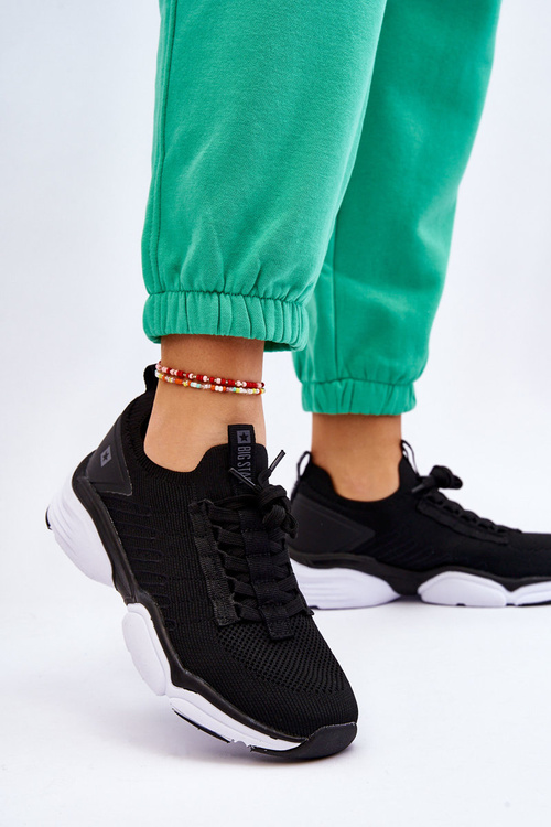 Жіноче спортивне взуття без сліпів Memory Foam System Big Star LL274A146 чорний