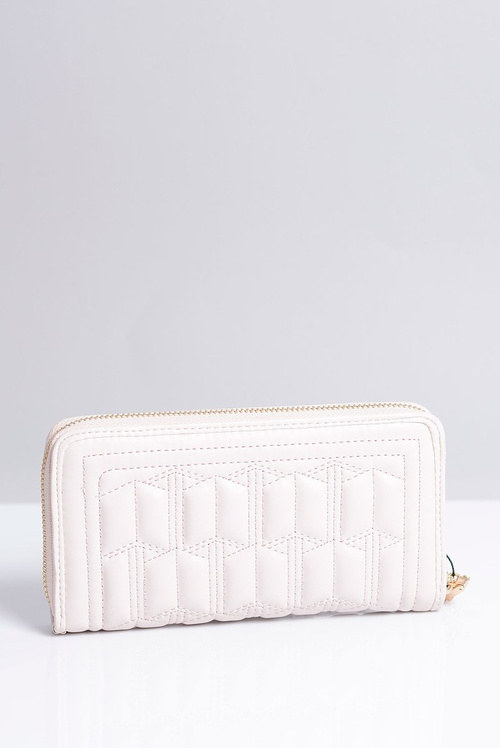 Великий жіночий стьобаний гаманець Nobo Powder Pink