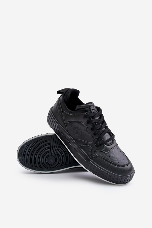 Чоловічі кросівки з еко шкіри Big Star OO174004 Чорні