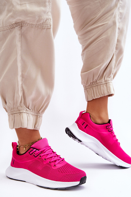 Класичні жіночі спортивні туфлі кольору фуксії Darla