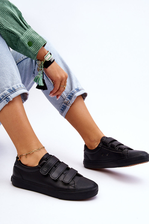 Класичні кросівки на липучці Big Star LL274A206 Чорні