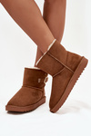 Жіночі зимові черевики з пряжкою Wrangler 20253091.37B Camel