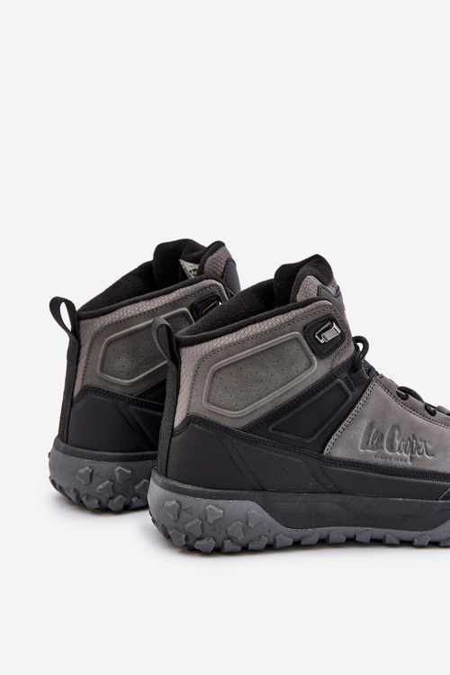 Утеплене чоловіче туристичне взуття Lee Cooper LCJ-24-01-2939 сірий