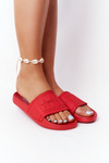 Жіночі шльопанці Big Star червоні DD274A270
