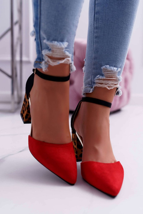 Жіночі туфлі на шпильці Panther Red Ferri