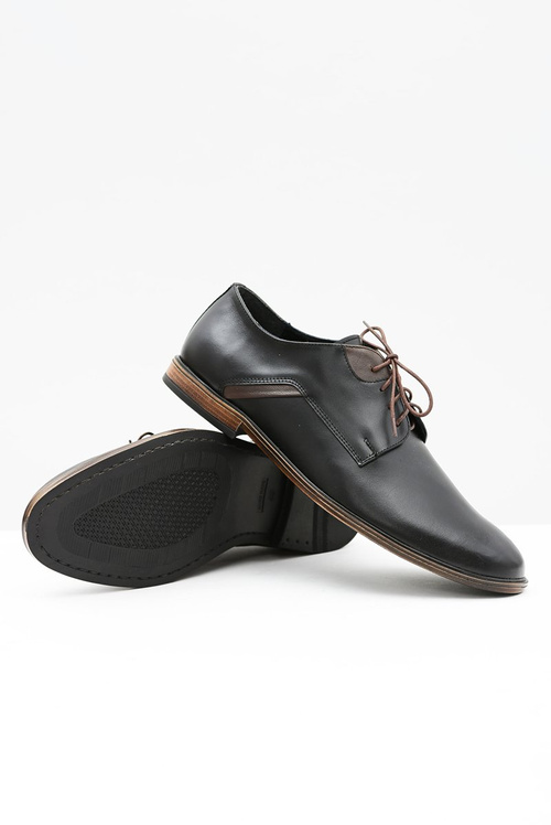 Чоловічі елегантні шкіряні напівчоботи Bednarek чорні Edgardo