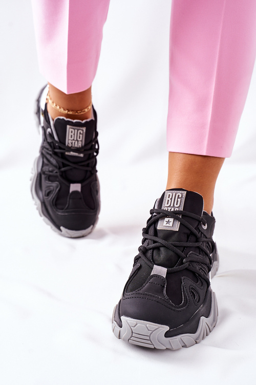 Жіноче спортивне взуття Memory Foam Big Star II274089 Чорний