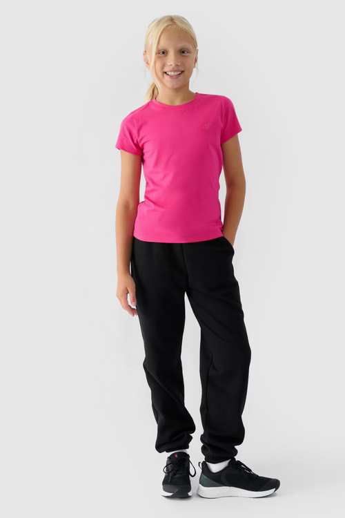 Футболка для дівчинки Smooth Cotton Fuchsia 4F 4FJWMM00TTSHF1658-55S
