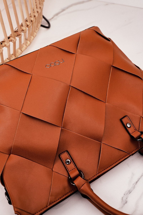 Жіноча сумка-шоппер NOBO NBAG-K1250 Коричнева