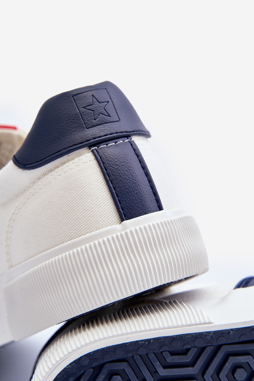 Чоловічі тканинні кросівки Big Star JJ174253 Білі