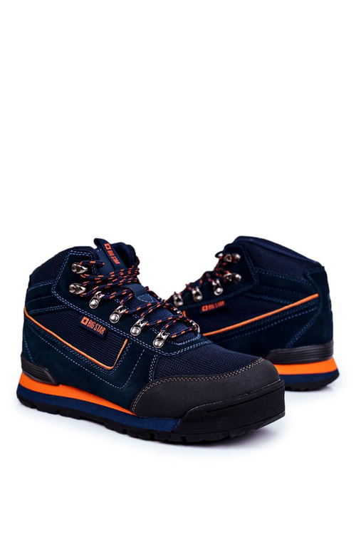 Чоловічі трекери Big Star Outdoor Navy Blue GG174199