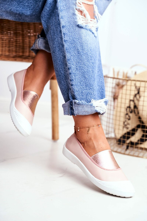 Кросівки на сліпах Рожеві Justy