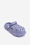 Дитячі поролонові тапочки Crocs Blue Cloudy