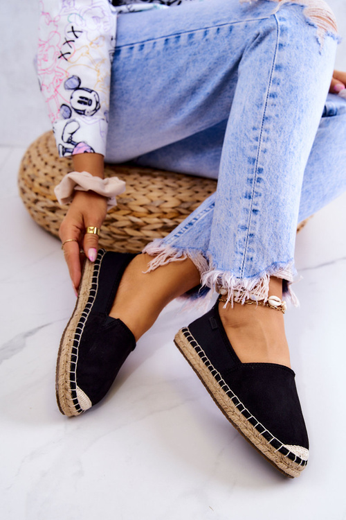 Жіночі класичні еспадрільї Big Star JJ274952 Чорні