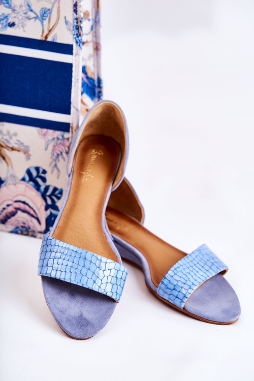 Шкіряні сандалі Maciejka 1971-61 Blue